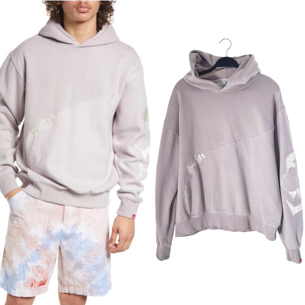 JUNGLES Flex‎ Hoodie Lust Panama Purple Mens Cotton Graphic XL